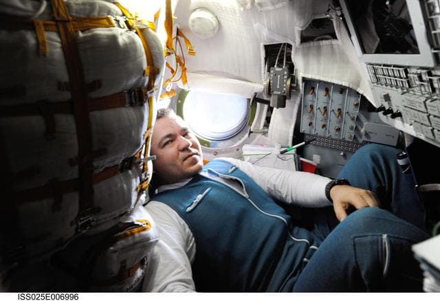 NASA image: Soyuz TMA-01M In Cabin Photos