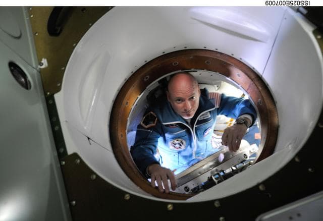 NASA image: Soyuz TMA-01M In Cabin Photos