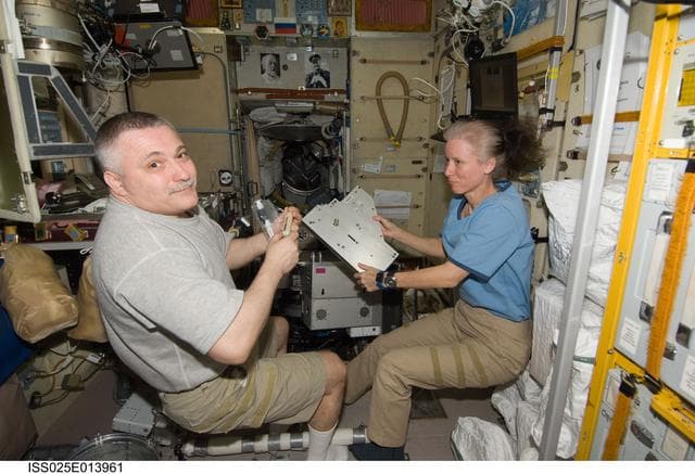 NASA image: TVIS repairs
