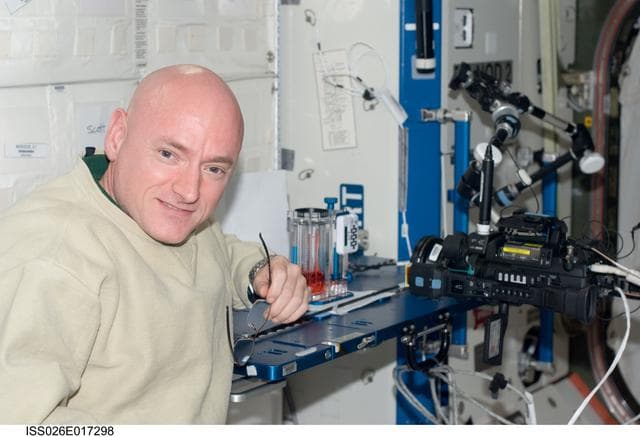 NASA image: Kelly works on CFE-2