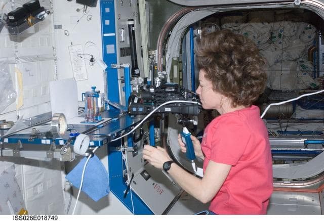 NASA image: Coleman performs a CFE ICF-2 Test