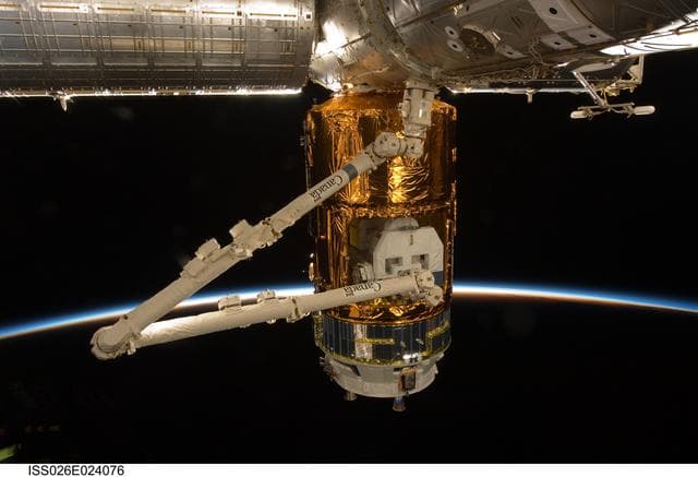 NASA image: Japanese Kounotori HTV-2 Transfer Vehicle