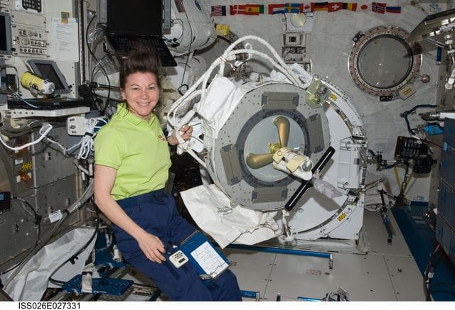 NASA image: Coleman with PDGF in the JPM