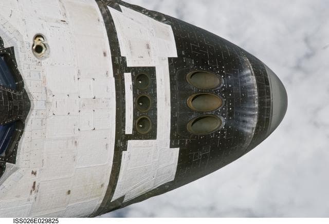 NASA image: Mapping Sequence performed during the STS-133 R-Bar Pitch Maneuver