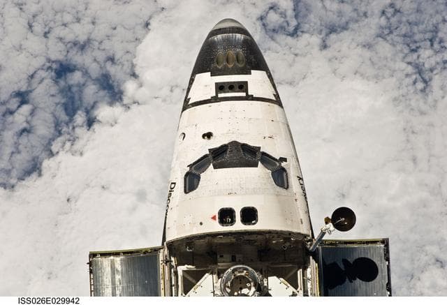 NASA image: Mapping Sequence performed during the STS-133 R-Bar Pitch Maneuver