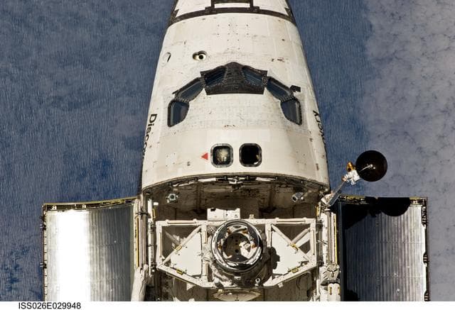NASA image: Mapping Sequence performed during the STS-133 R-Bar Pitch Maneuver