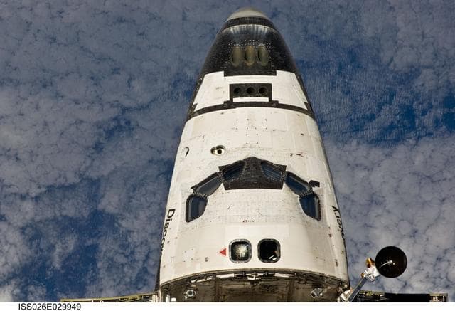 NASA image: Mapping Sequence performed during the STS-133 R-Bar Pitch Maneuver