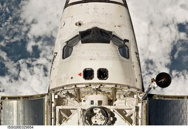 NASA image: Mapping Sequence performed during the STS-133 R-Bar Pitch Maneuver