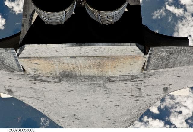 NASA image: Mapping Sequence performed during the STS-133 R-Bar Pitch Maneuver