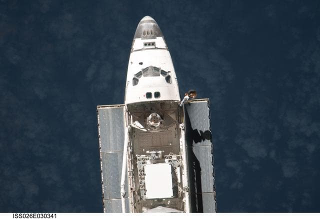 NASA image: Mapping Sequence performed during the STS-133 R-Bar Pitch Maneuver