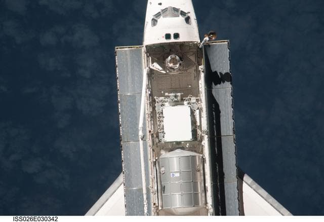 NASA image: Mapping Sequence performed during the STS-133 R-Bar Pitch Maneuver