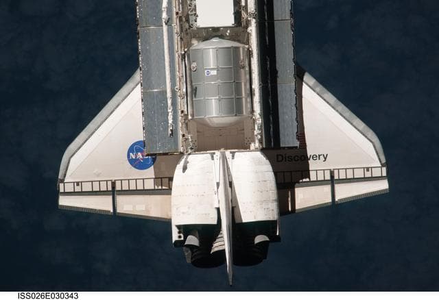 NASA image: Mapping Sequence performed during the STS-133 R-Bar Pitch Maneuver