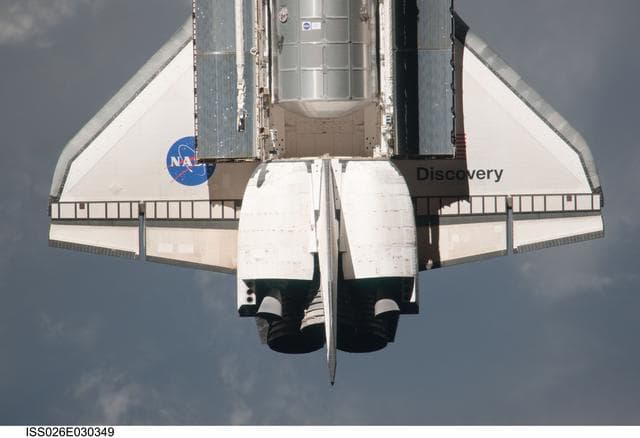 NASA image: Mapping Sequence performed during the STS-133 R-Bar Pitch Maneuver