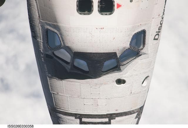 NASA image: Mapping Sequence performed during the STS-133 R-Bar Pitch Maneuver