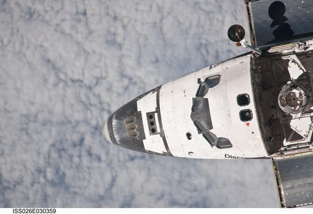 NASA image: Mapping Sequence performed during the STS-133 R-Bar Pitch Maneuver