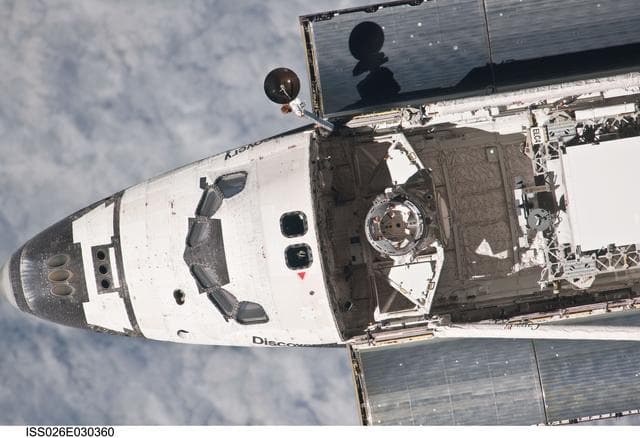 NASA image: Mapping Sequence performed during the STS-133 R-Bar Pitch Maneuver