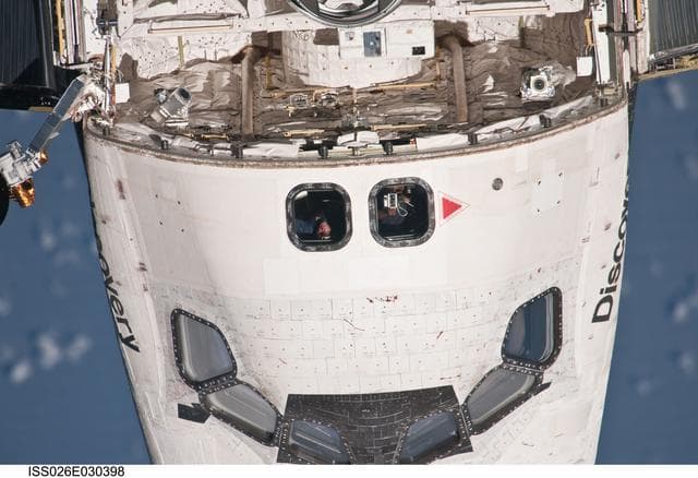 NASA image: Mapping Sequence performed during the STS-133 R-Bar Pitch Maneuver