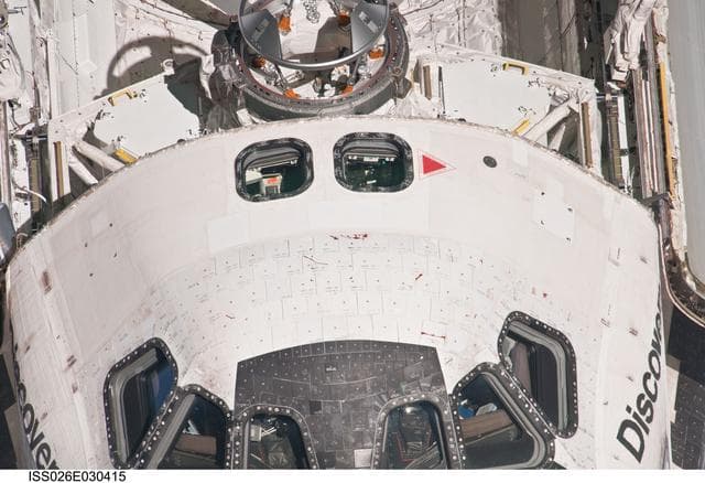 NASA image: Mapping Sequence performed during the STS-133 R-Bar Pitch Maneuver