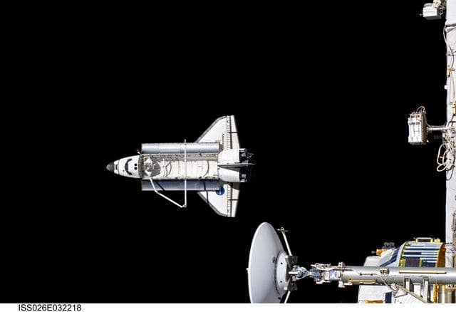 NASA image: STS-133 Space Shuttle Discovery