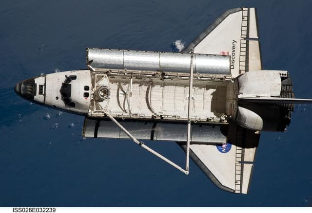 NASA image: STS-133 Space Shuttle Discovery