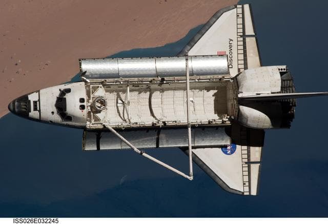 NASA image: STS-133 Space Shuttle Discovery
