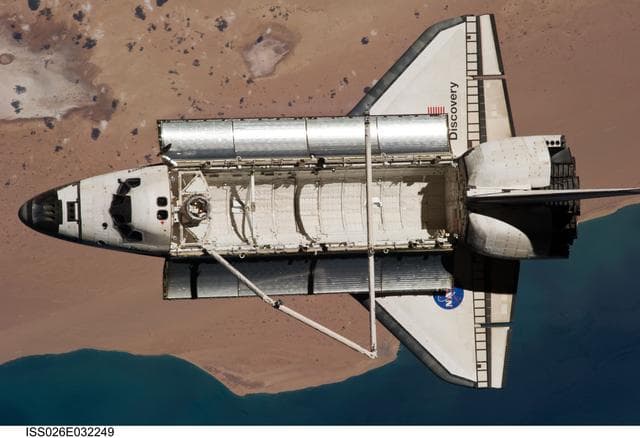 NASA image: STS-133 Space Shuttle Discovery