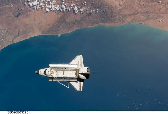 NASA image: STS-133 Space Shuttle Discovery