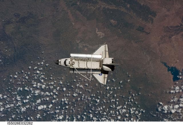 NASA image: STS-133 Space Shuttle Discovery