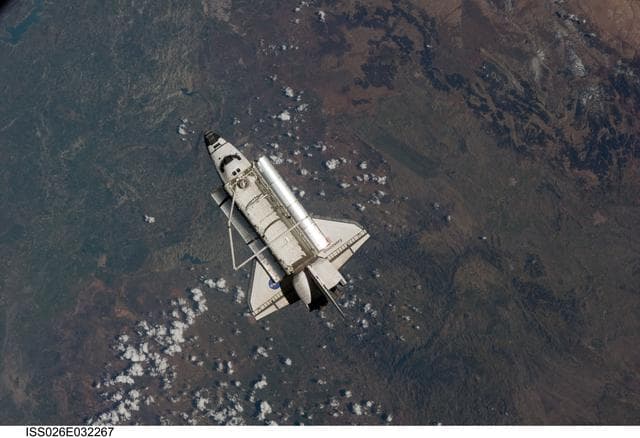 NASA image: STS-133 Space Shuttle Discovery