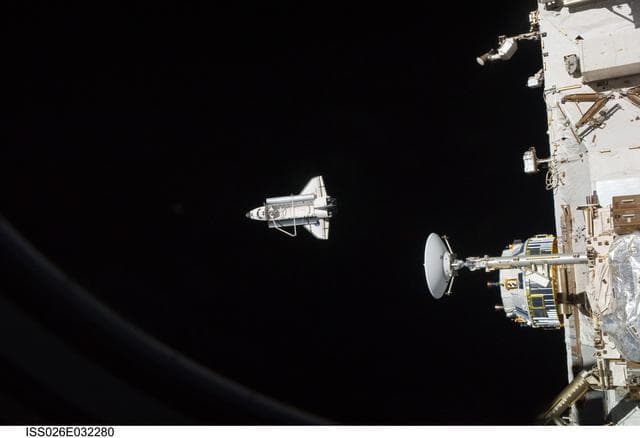 NASA image: STS-133 Space Shuttle Discovery