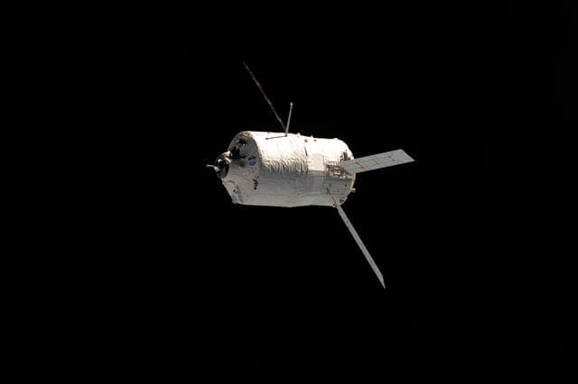 NASA image: ESA Johannes Kepler ATV-2 during approach
