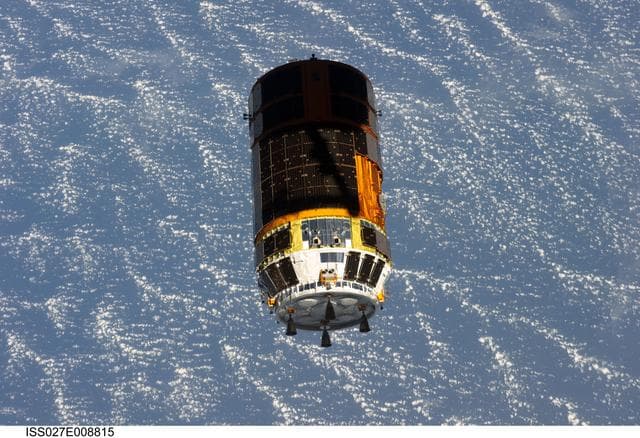 NASA image: HTV2 Departs the ISS
