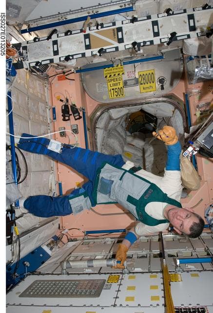 NASA image: Samokutyaev in Node 1