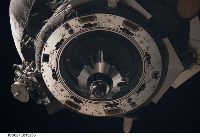 NASA image: Progress 41P Spacecraft after Undocking from DC1
