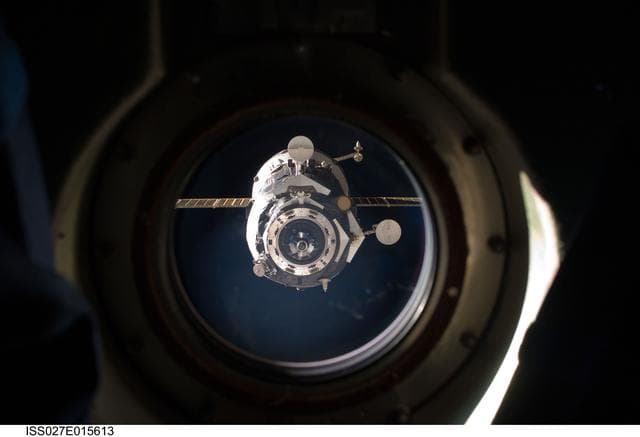 NASA image: Progress 41P Spacecraft after Undocking from DC1