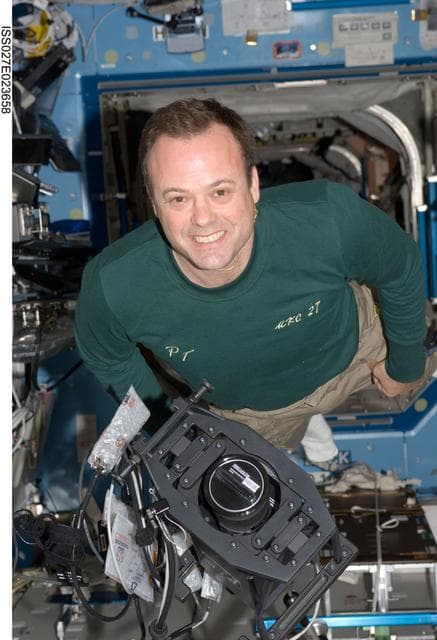 NASA image: Garan conducts ISSAC installation in the US Lab