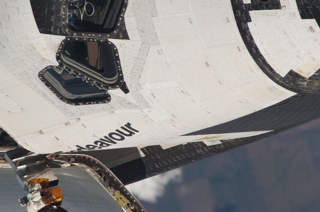 NASA image: Mapping Sequence performed during the STS-134 R-Bar Pitch Maneuver