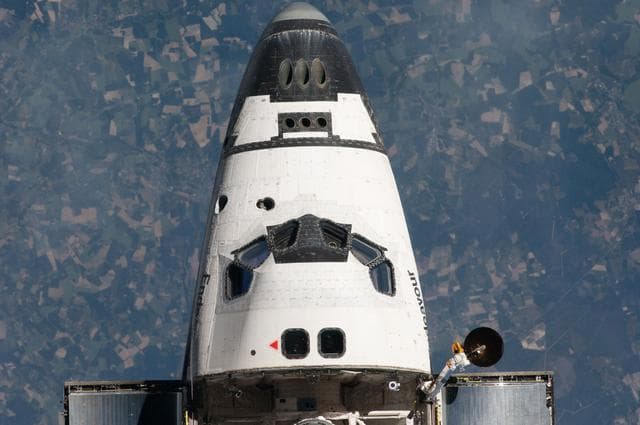 NASA image: Mapping Sequence performed during the STS-134 R-Bar Pitch Maneuver