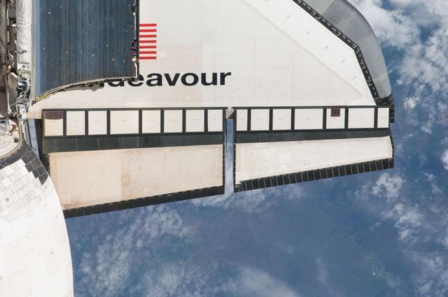 NASA image: Mapping Sequence performed during the STS-134 R-Bar Pitch Maneuver