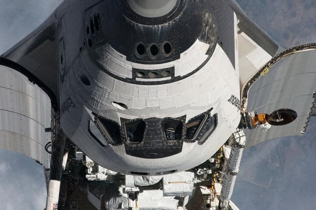 NASA image: Mapping Sequence performed during the STS-134 R-Bar Pitch Maneuver