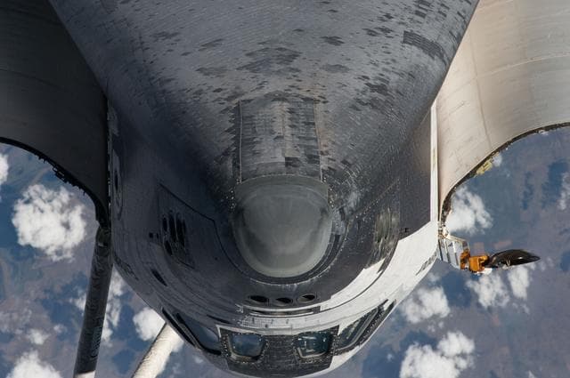 NASA image: Mapping Sequence performed during the STS-134 R-Bar Pitch Maneuver