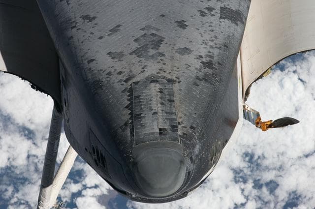 NASA image: Mapping Sequence performed during the STS-134 R-Bar Pitch Maneuver