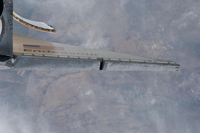 NASA image: Mapping Sequence performed during the STS-134 R-Bar Pitch Maneuver