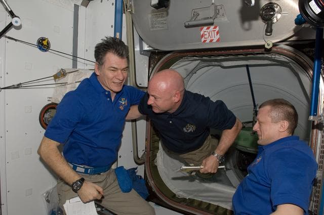 NASA image: STS-134 Hatch Opening