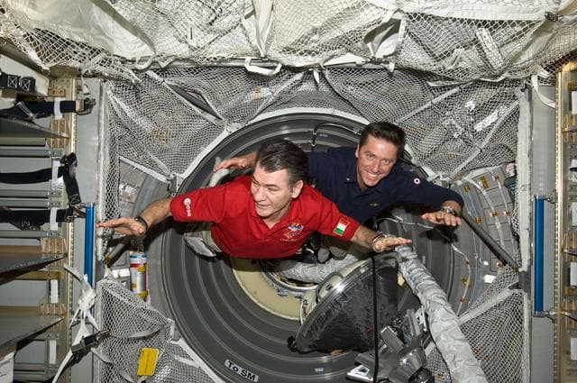 NASA image: Vittori and Nespoli in ATV2
