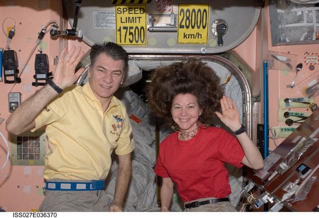 NASA image: Expedition 27 Crewmembers Bid Farewell