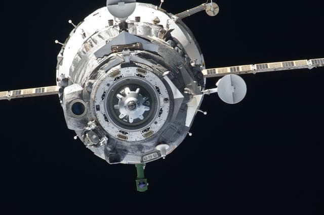 NASA image: View of the Soyuz TMA-20/25S Departing from the ISS