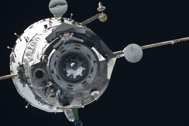 NASA image: View of the Soyuz TMA-20/25S Departing from the ISS