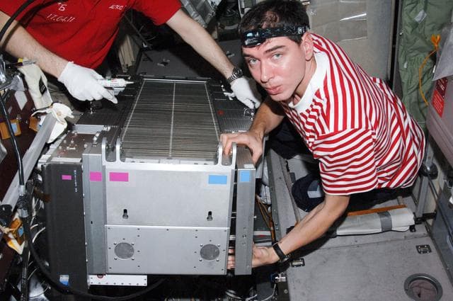 NASA image: TVIS Inflight Maintenance