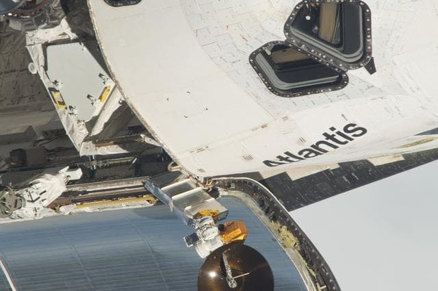 NASA image: Mapping Sequence performed during the STS-135 R-Bar Pitch Maneuver  